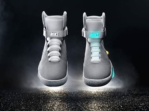 nike mag back to the future fake|marty mcfly self lacing shoes.